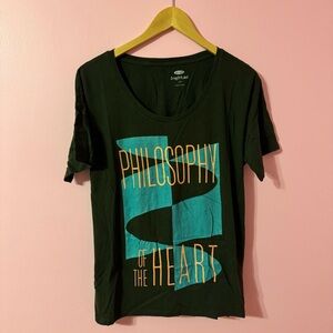 Old Navy Green Boyfriend Tee
